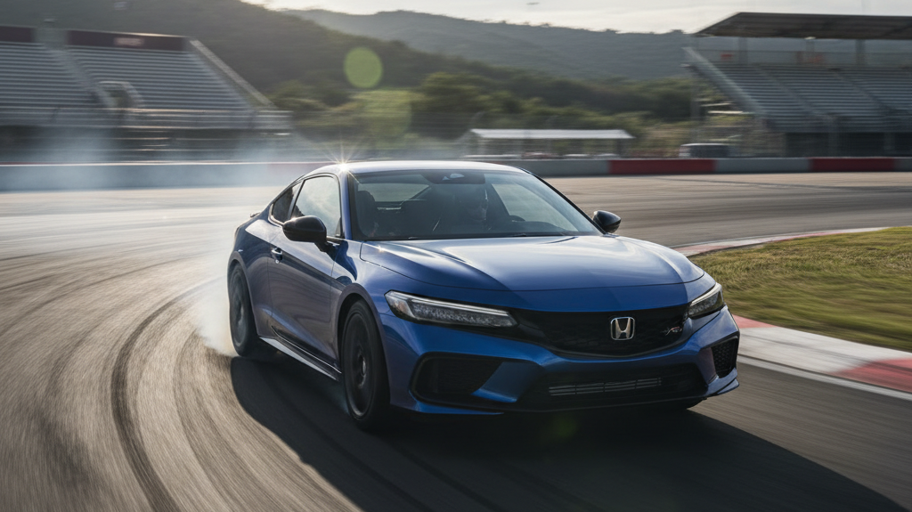 Editorial supporting image A: Highlight the most newsworthy model referenced by "Honda Integra Coupe Returns with Manual Transmission – Daily Car News