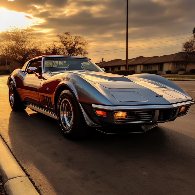 Werten Sie Ihr klassisches Fahren mit Autowin auf: Fußmatten für Chevrolet Corvette C3 (1968-1982)