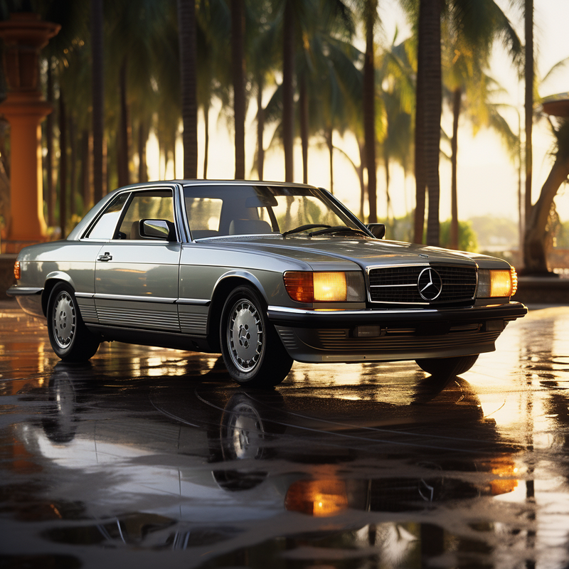 Zeitlose Eleganz trifft auf unübertroffene Qualität: Autowin Fußmatten für Mercedes-Benz S-Klasse C126 Coupé (1981-1991)