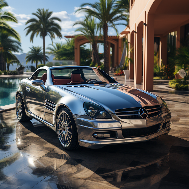 Werten Sie Ihren Mercedes SLK R170 (1996–1998) mit den Premium-Fußmatten von Autowin auf