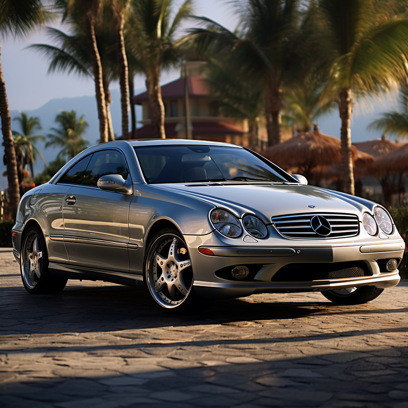 Werten Sie Ihr Mercedes-Benz CLK C209 Coupé (2002–2009) mit den Premium-Fußmatten von Autowin auf