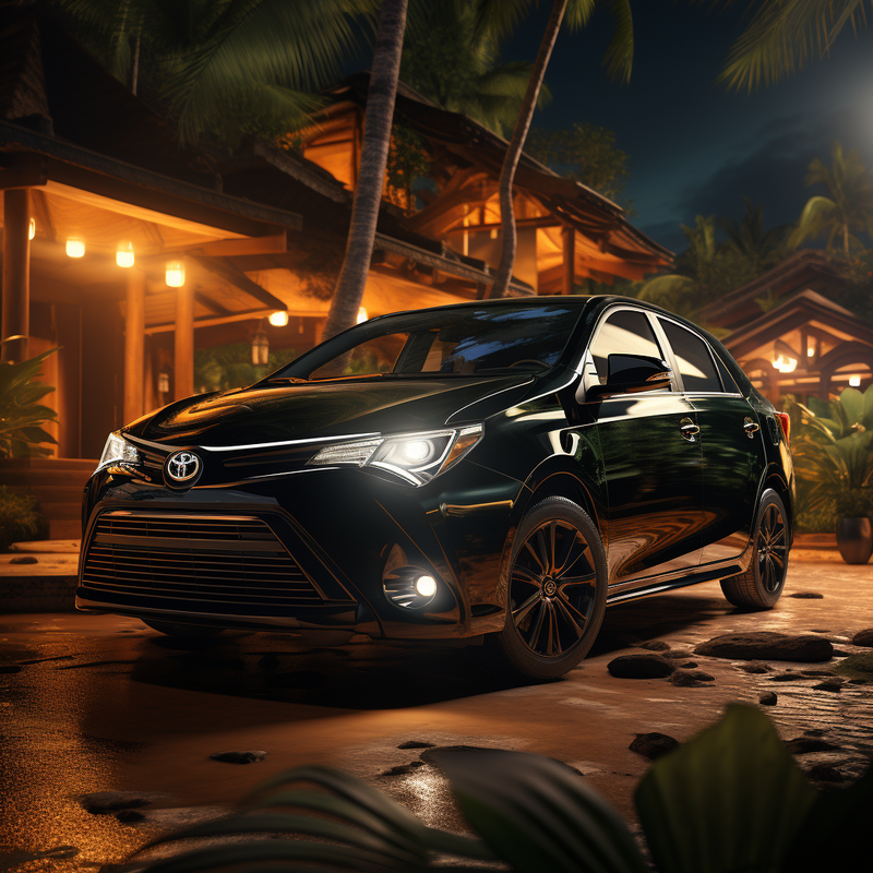 Autowins Premium-Fußmatten für Toyota Verso-S (2010-2015)