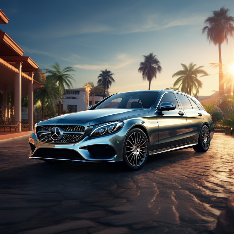 Elevate Your Mercedes-Benz C-Class S205 Wagon Hybrid (2014-2018) with Autowin'sPremium Floor Mats