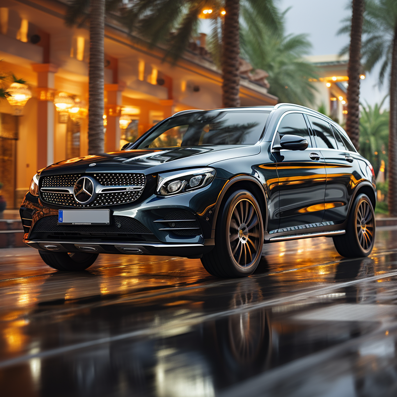 Werten Sie Ihren Mercedes GLC X253 SUV (2015–2019) mit den Premium-Fußmatten von Autowin auf