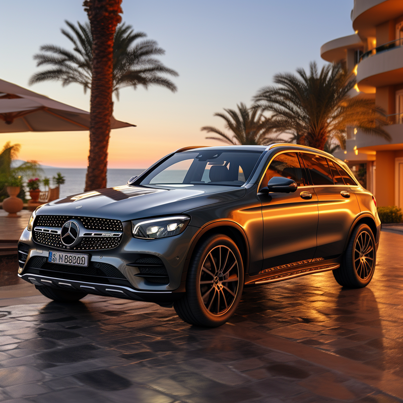Werten Sie Ihren Mercedes GLC X253 SUV (2019–2023) mit den Premium-Fußmatten von Autowin auf
