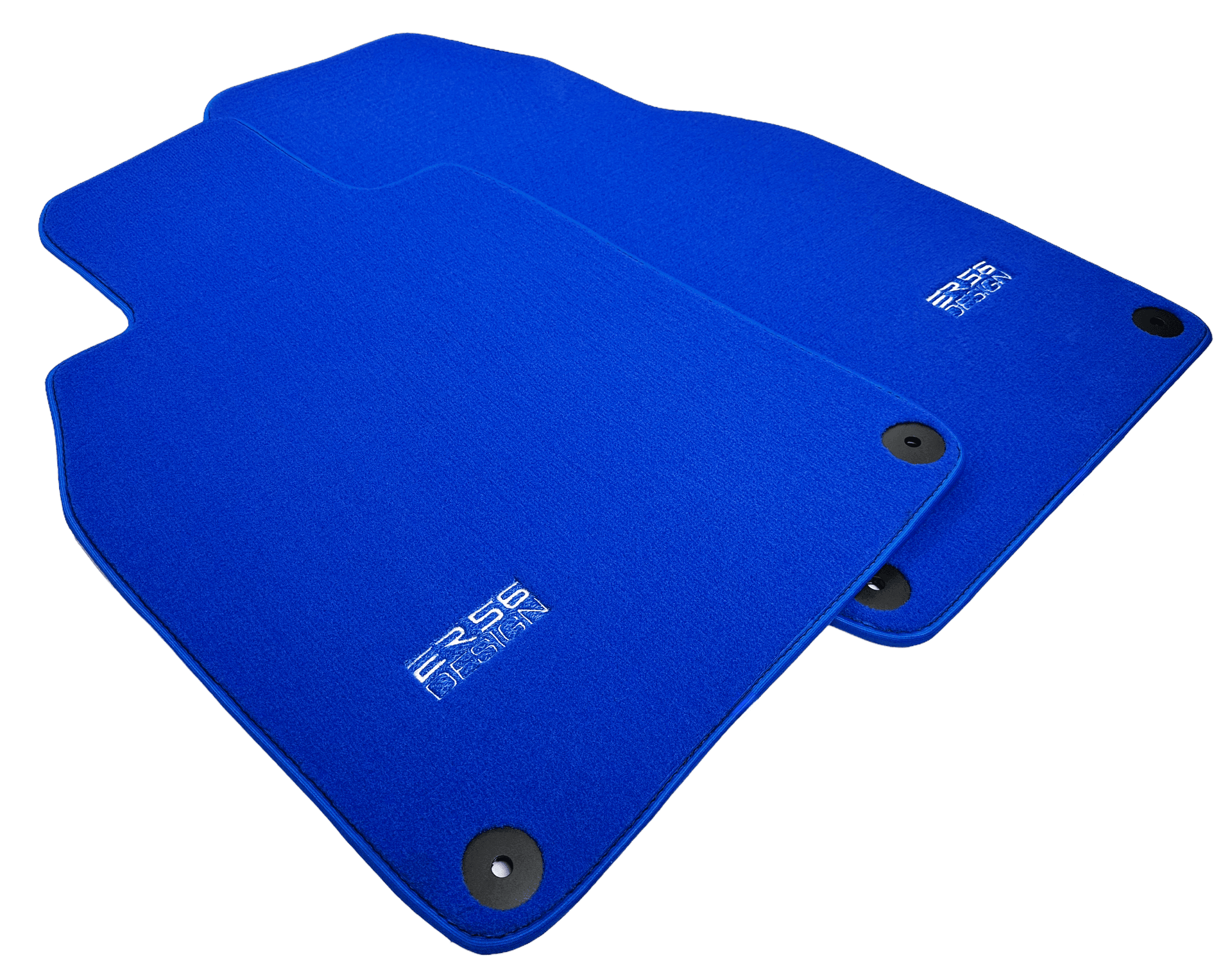 Blue Floor Mats for Porsche 718 Cayman (2017-2023) | Er56 Design - AutoWin