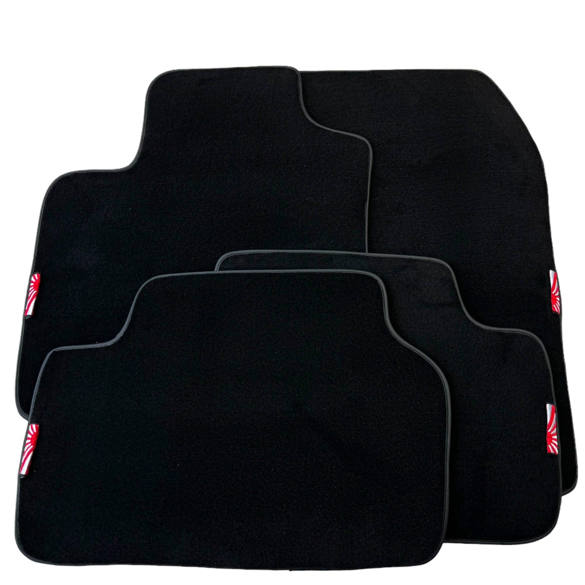 Black Floor Mats for Lexus IS 300 (2001-2003) ER56 - AutoWin