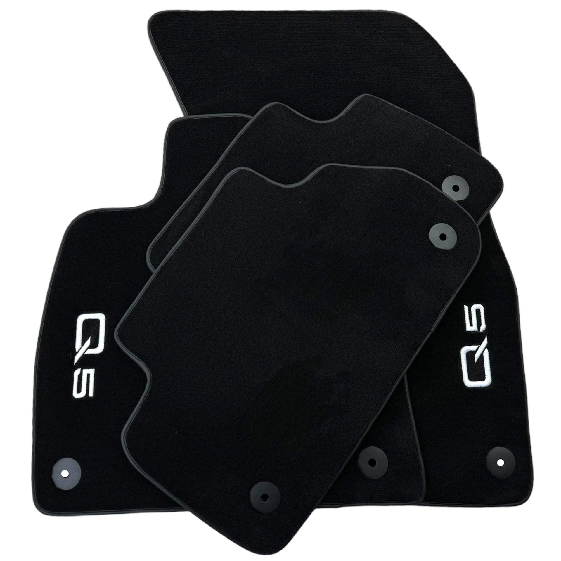 Black Floor Mats for Audi Q5 FYT Sportback Hybrid (2021-2024) - AutoWin