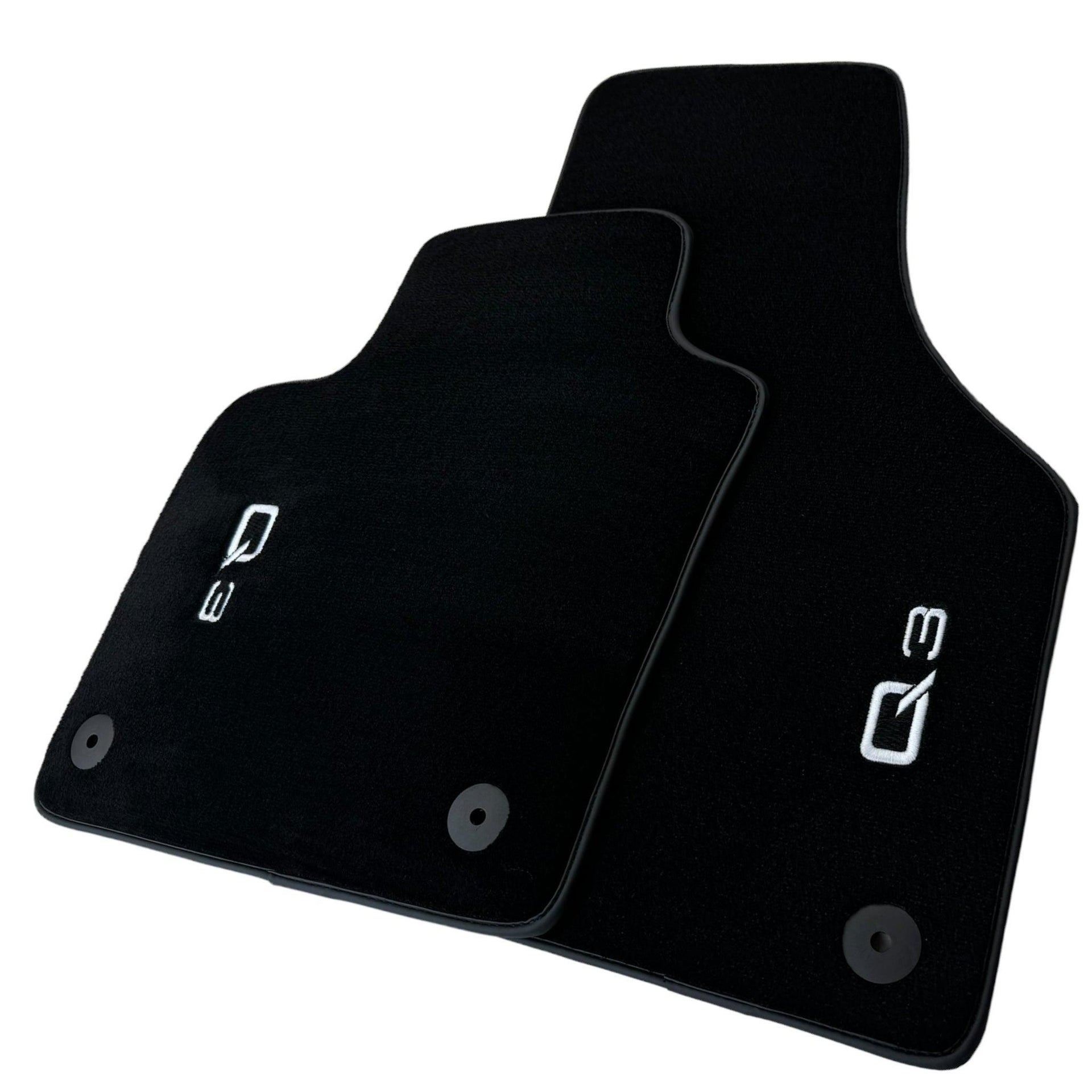 Black Floor Mats for Audi Q3 F3 Sportback (2018-2024) - AutoWin