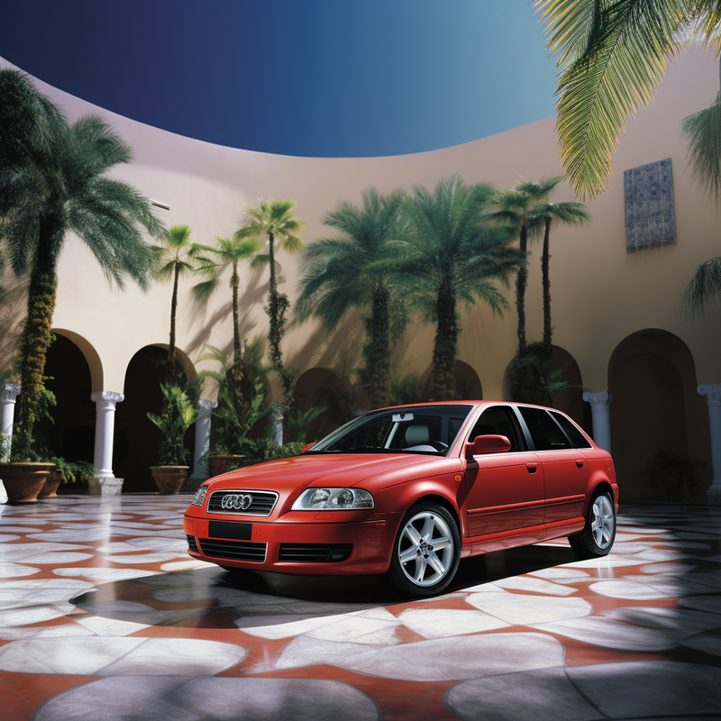 Premium-Fußmatten für Audi A3 – 5-Türer Schrägheck (1996–2000).