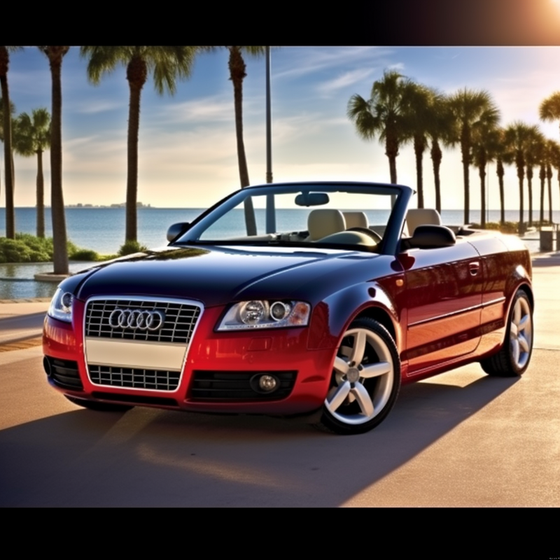 Exquisite Fußmatten für Audi A4 B7 Cabrio-Kenner