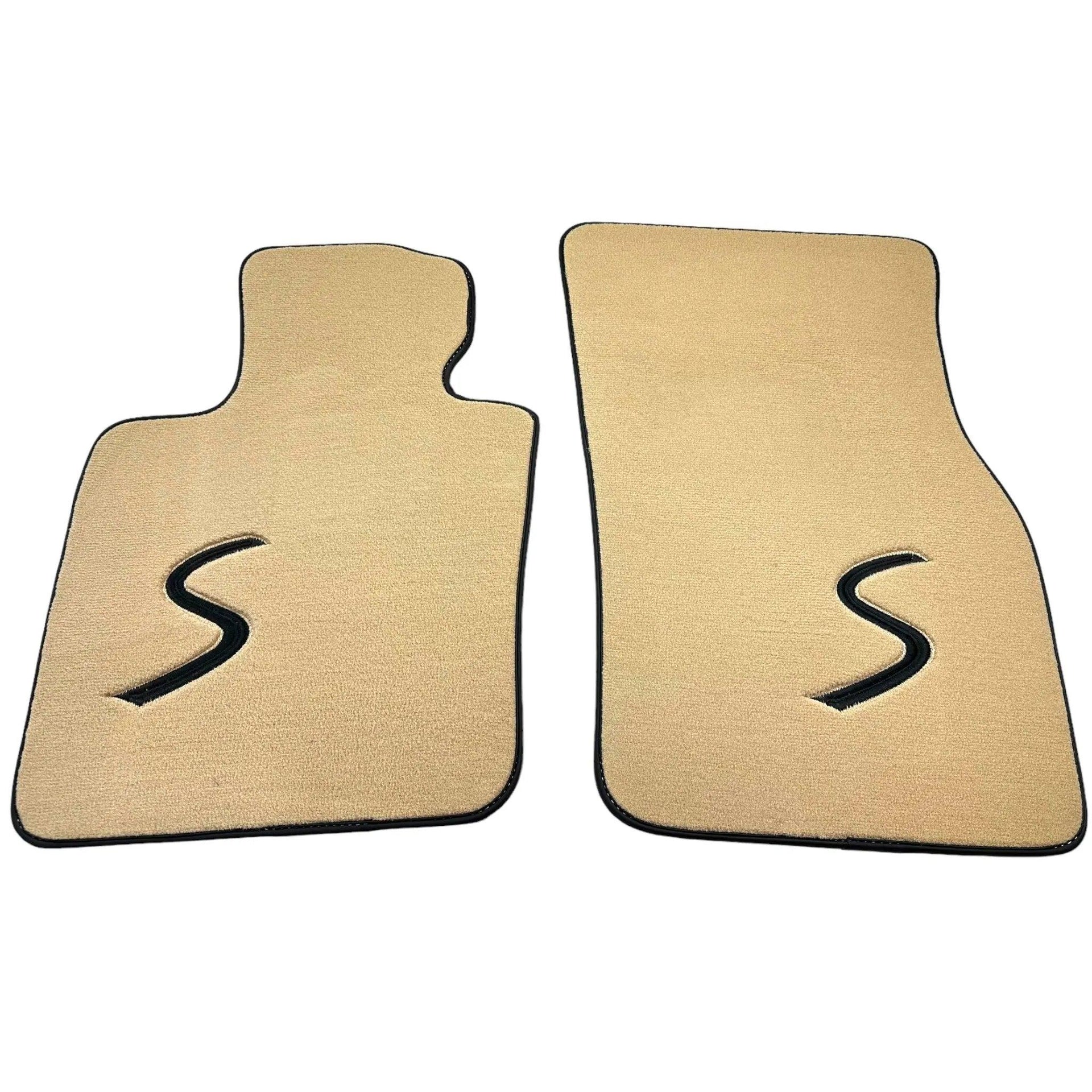 Beige Floor Mats for Mini Clubman F54 (2015-2019) - AutoWin