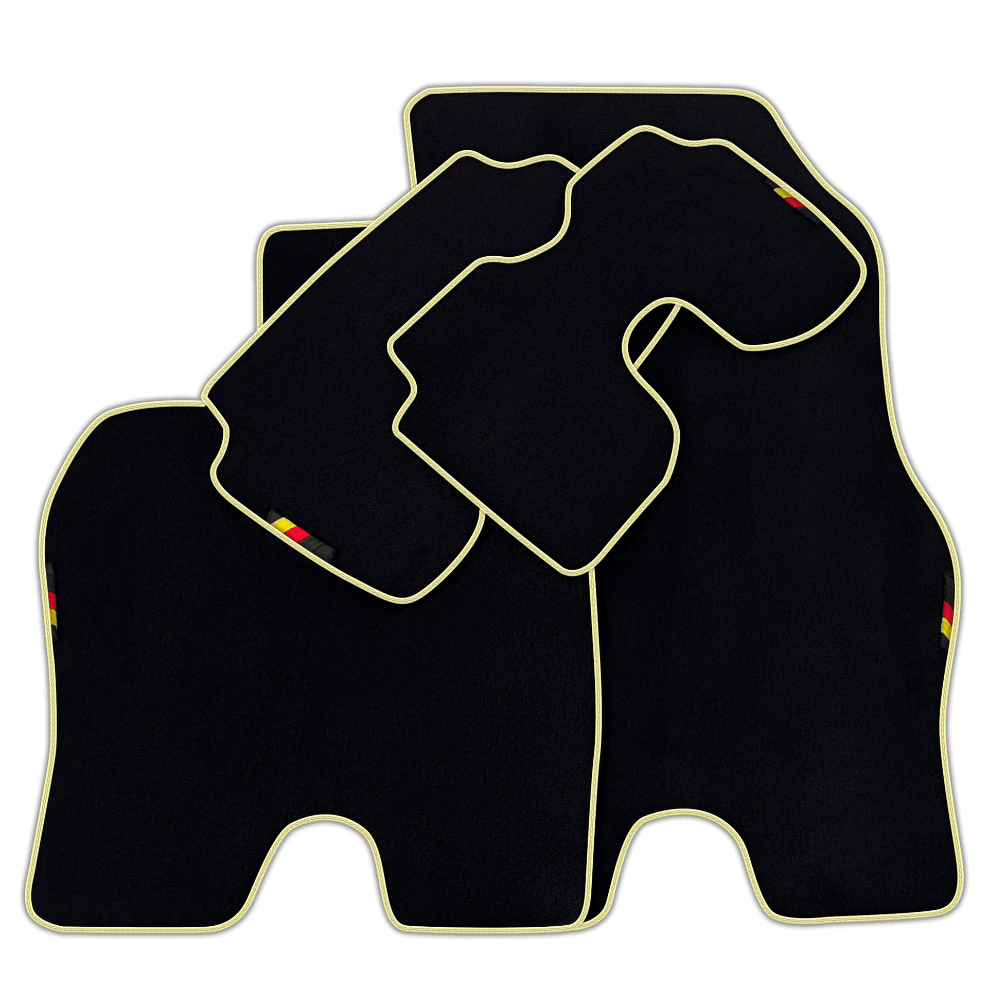 Black Floor Mats for BMW i8 German Edition | Various Trim Colors