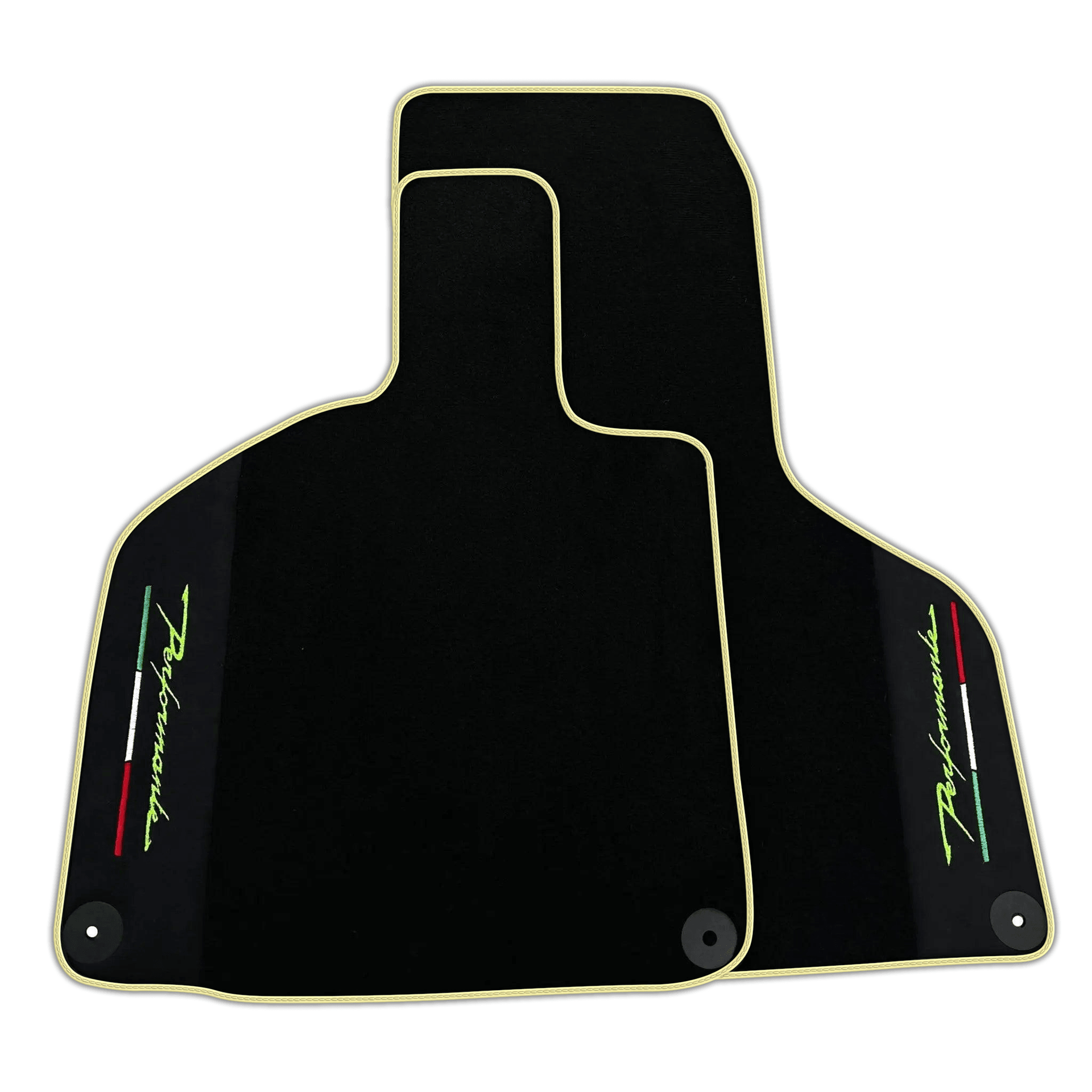 Floor Mats for Lamborghini Huracan Perfomante with Alcantara Leather | Various Trim Colors