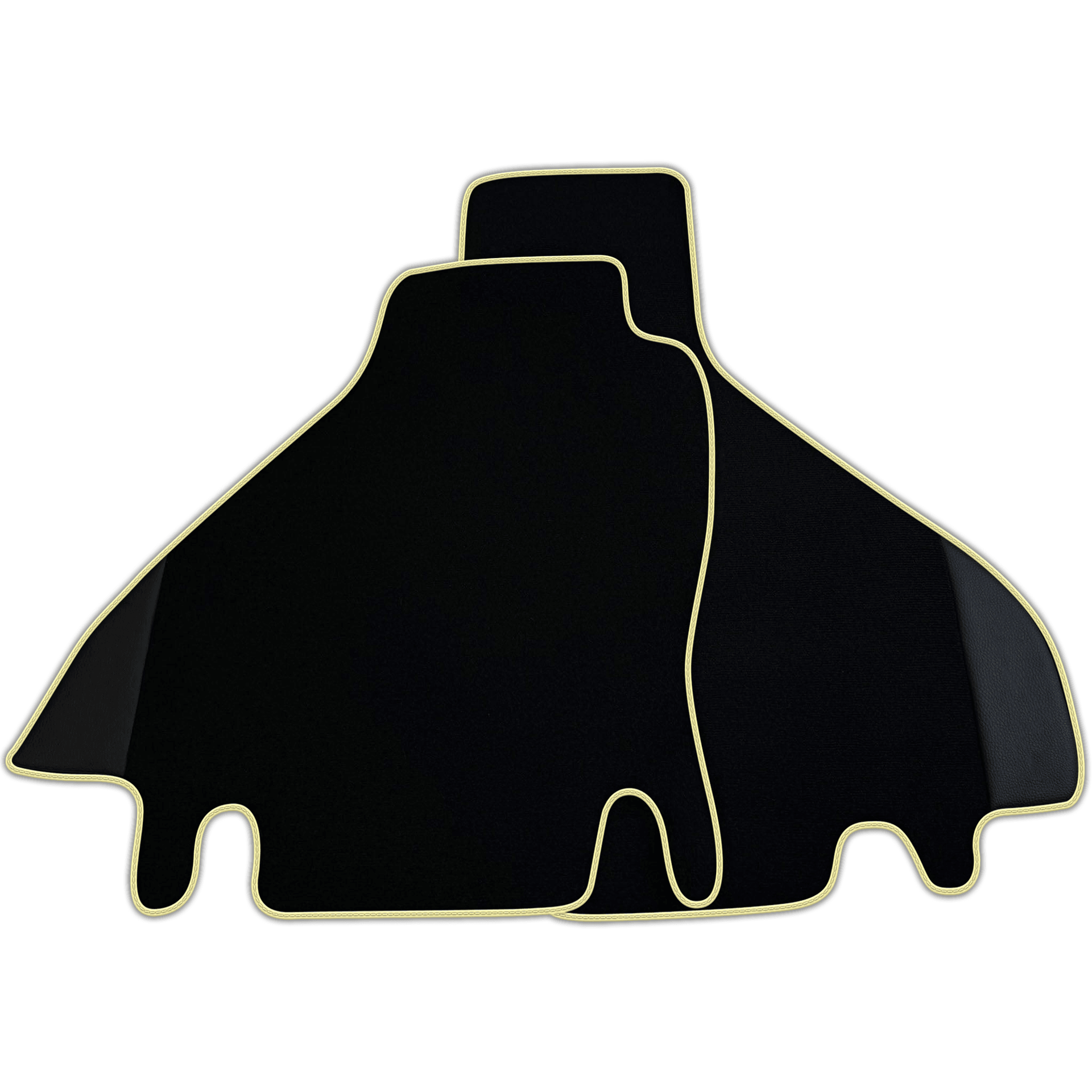 Custom Floor Mats for Ferrari Testarossa (1984–1996) with Leather