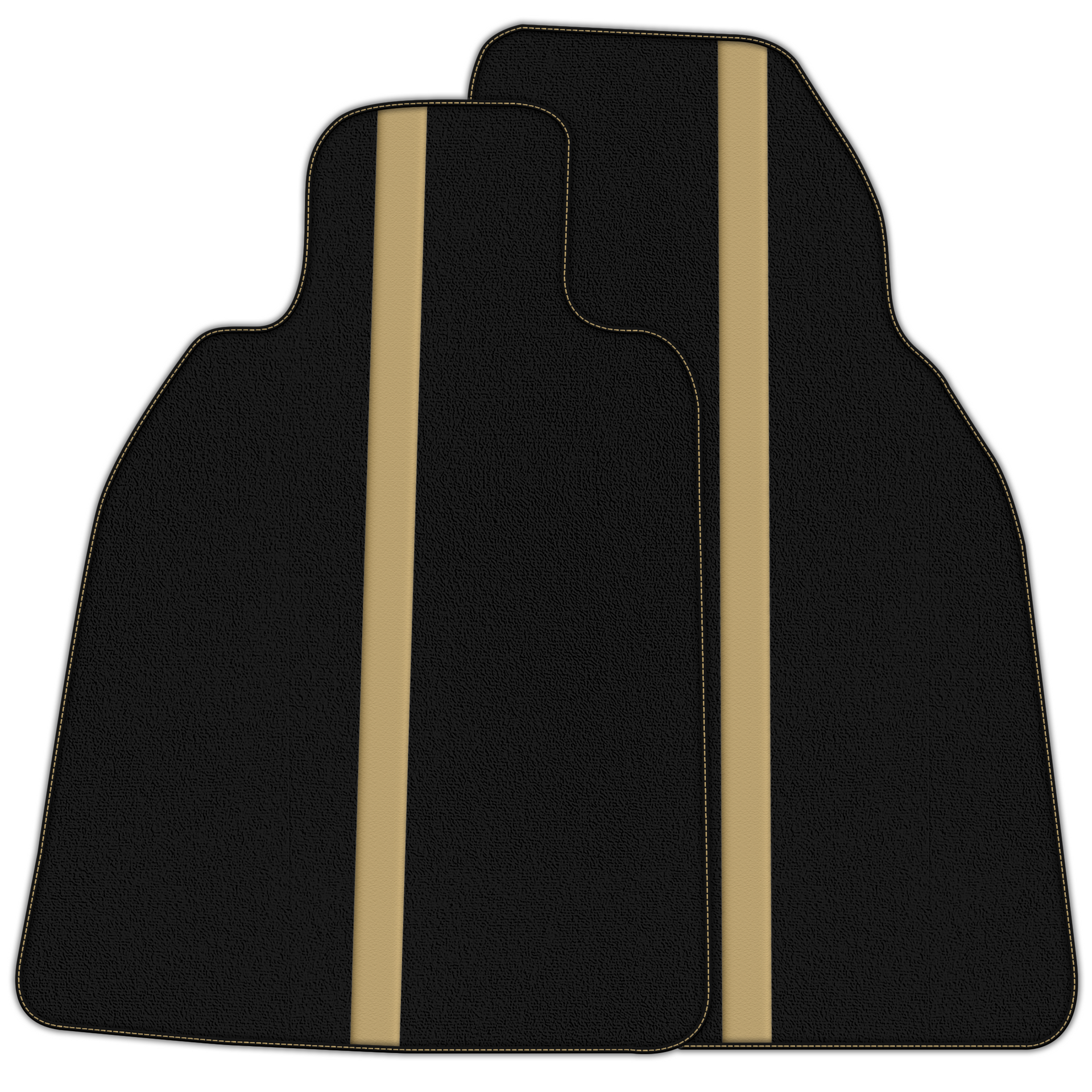 Premium Porsche 981 Cayman Floor Mats | Leather Trimmed & Stylish