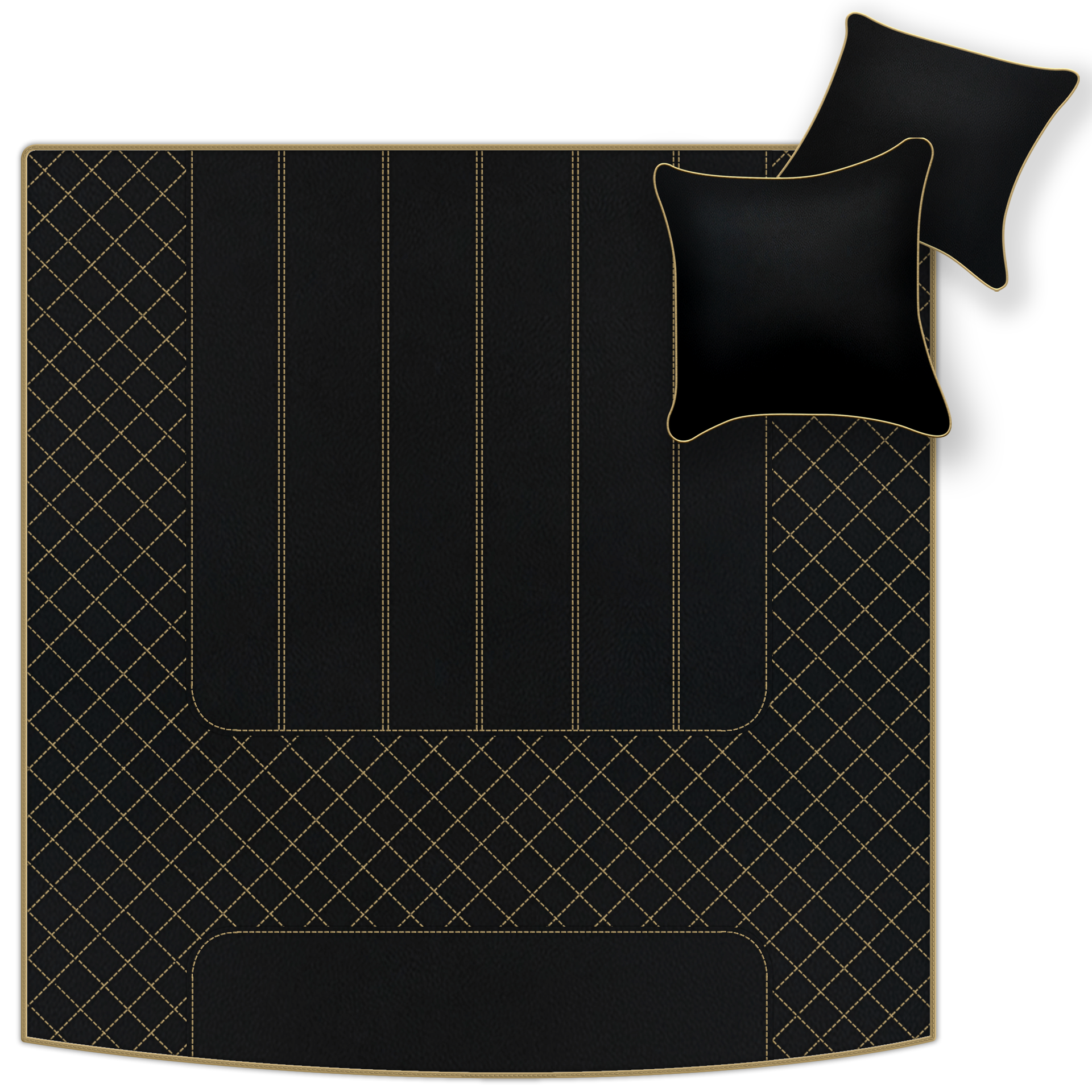 Customizable Leather Floor Mats with AW1 Pattern for Bentley Red Label RL (1998-2009) - AutoWin