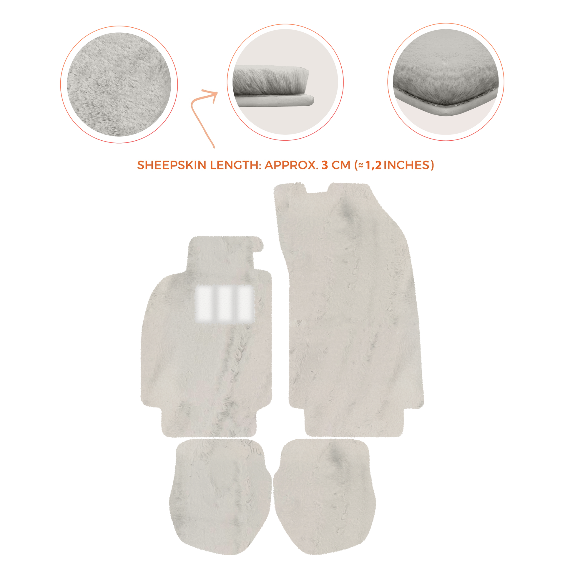 Rote Fußmatten für Porsche 911 - 964 (1989-1994) - AutoWin