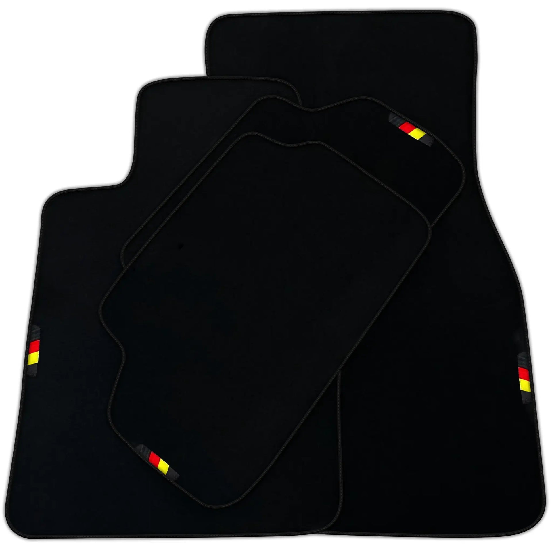 Black Floor Mats For BMW 6 Series F06 Gran Coupe Germany Edition AutoWin Brand | Various Trim Colors