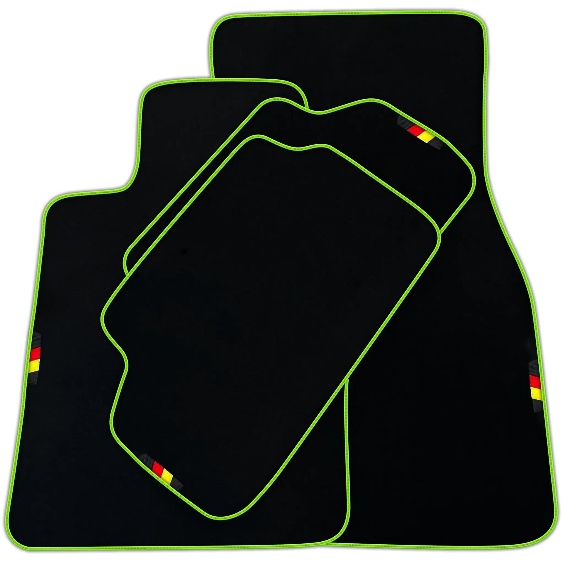 Black Floor Mats For BMW M4 Series F82 Germany Edition AutoWin Brand | Various Trim Colors