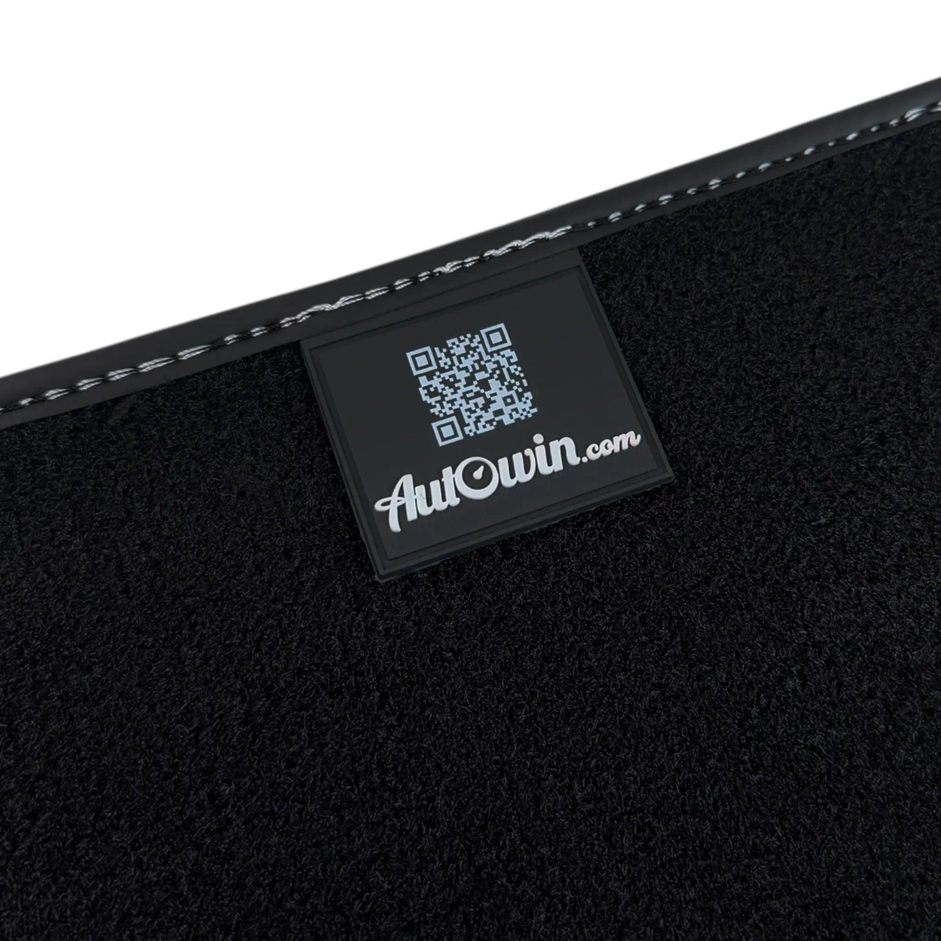 Black Floor Mats for Alfa Romeo Giulia (2016-2024) Rear Wheel Drive | Performante