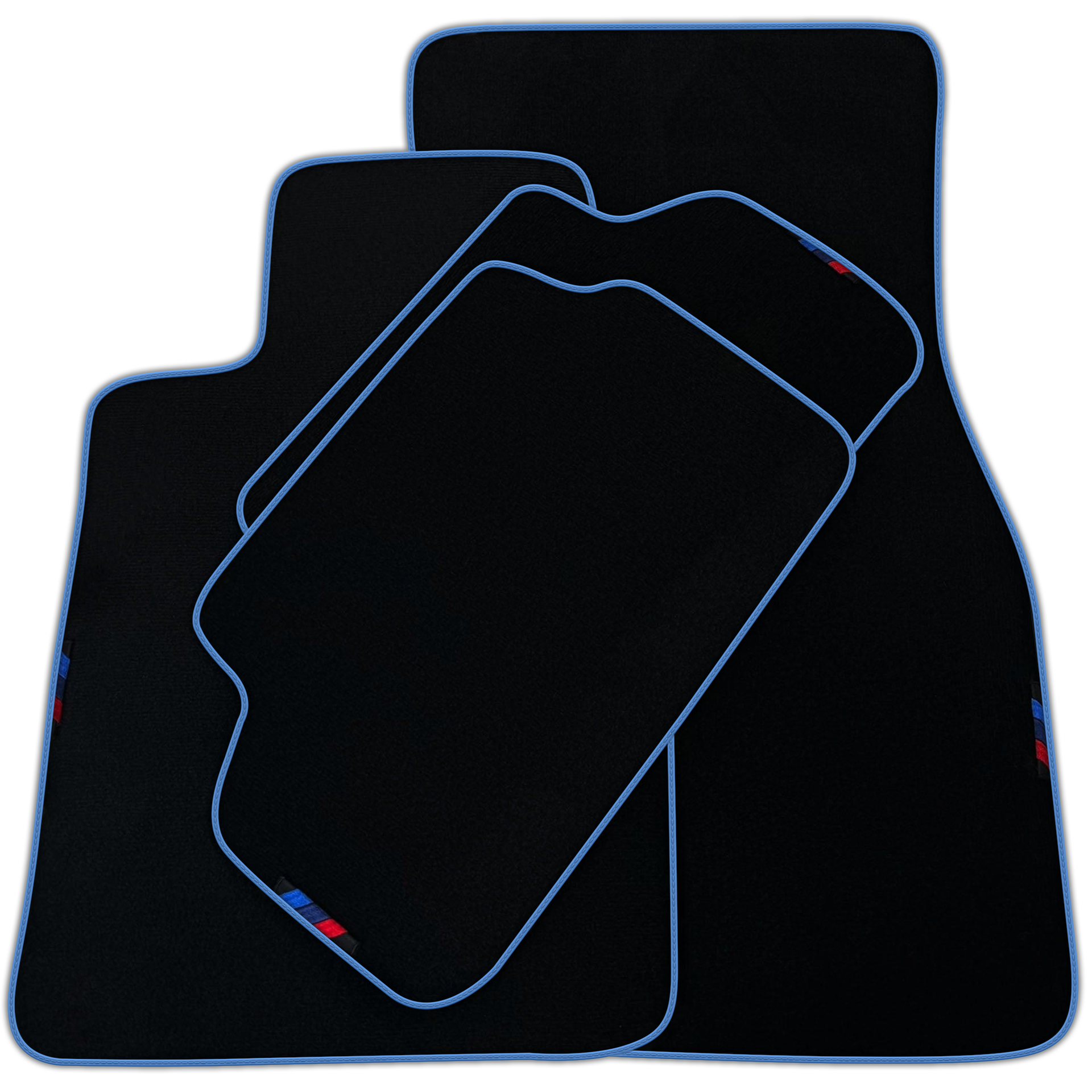 Black Floor Mats for BMW 3 Series G20 Various Trim Colors