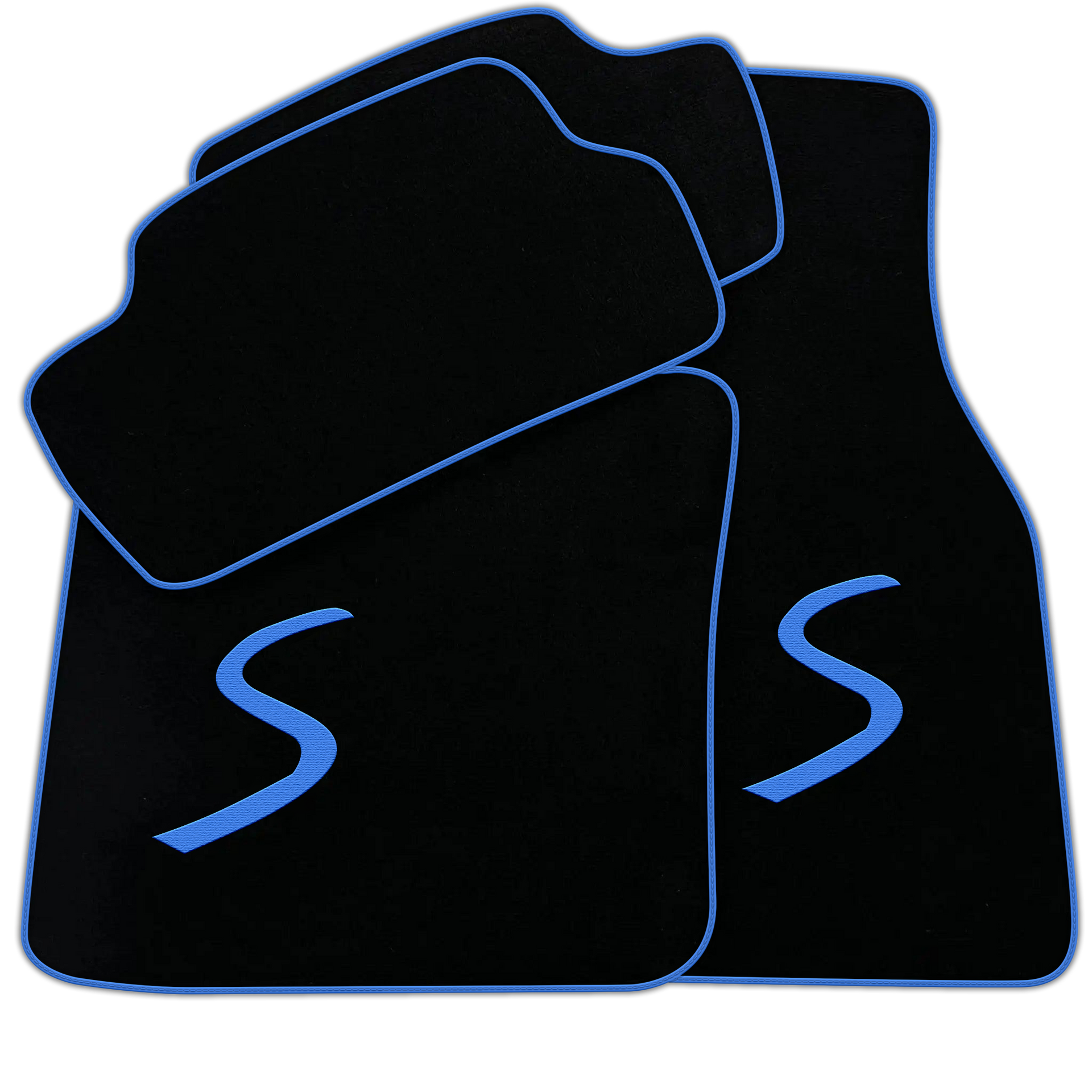 Black Floor Mats for Mini Cooper/One R50 (2001-2007)