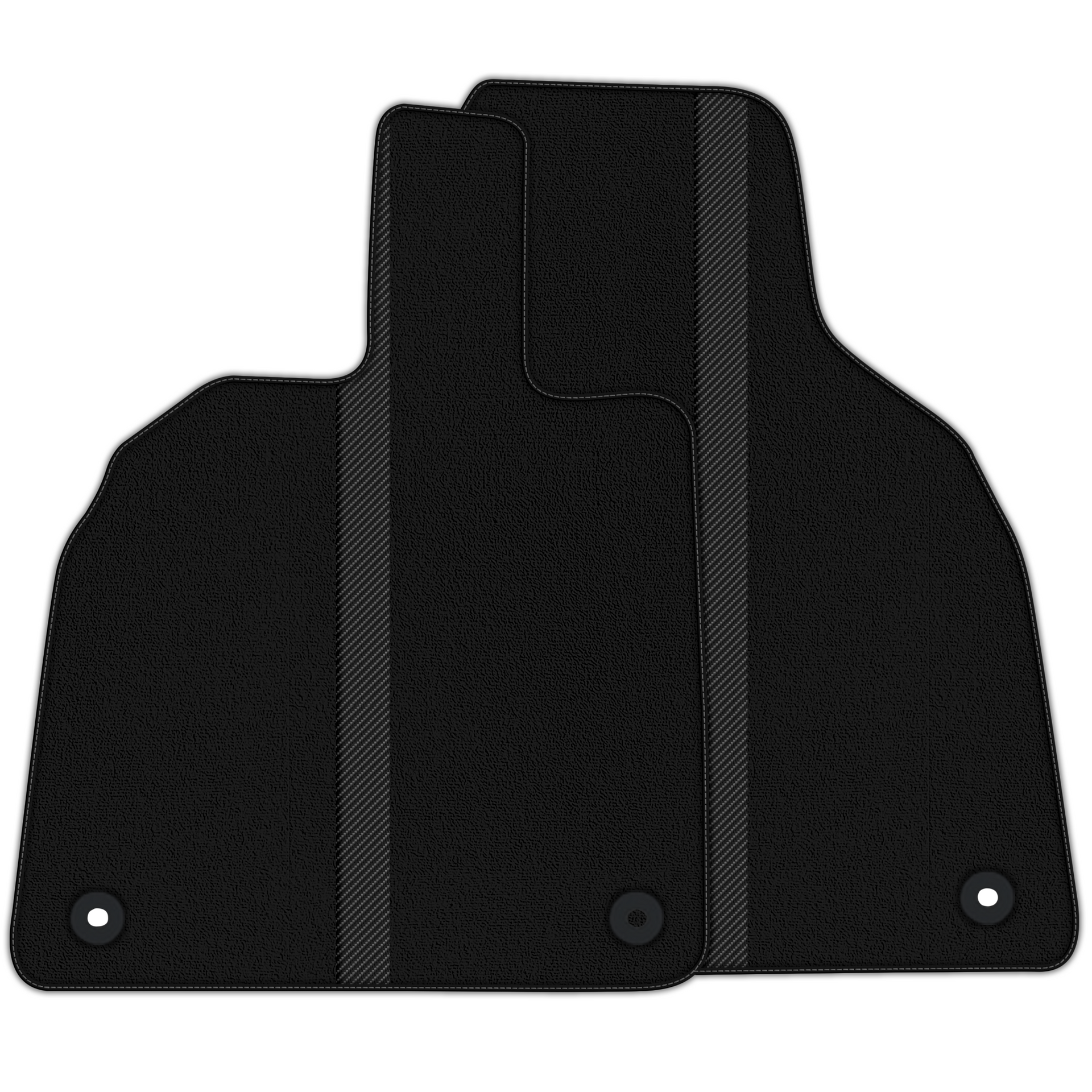 Custom Black Floor Mats for Lamborghini Revuelto (2024-2025)