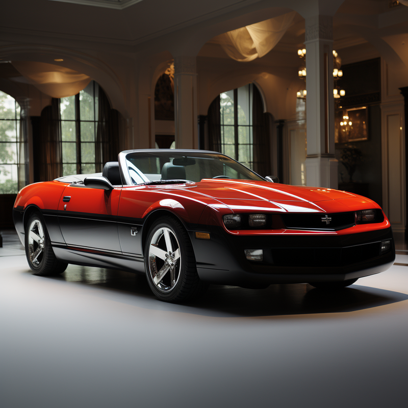 Autowins Premium-Fußmatten für Chevrolet Camaro vierte Generation (1992–2002).