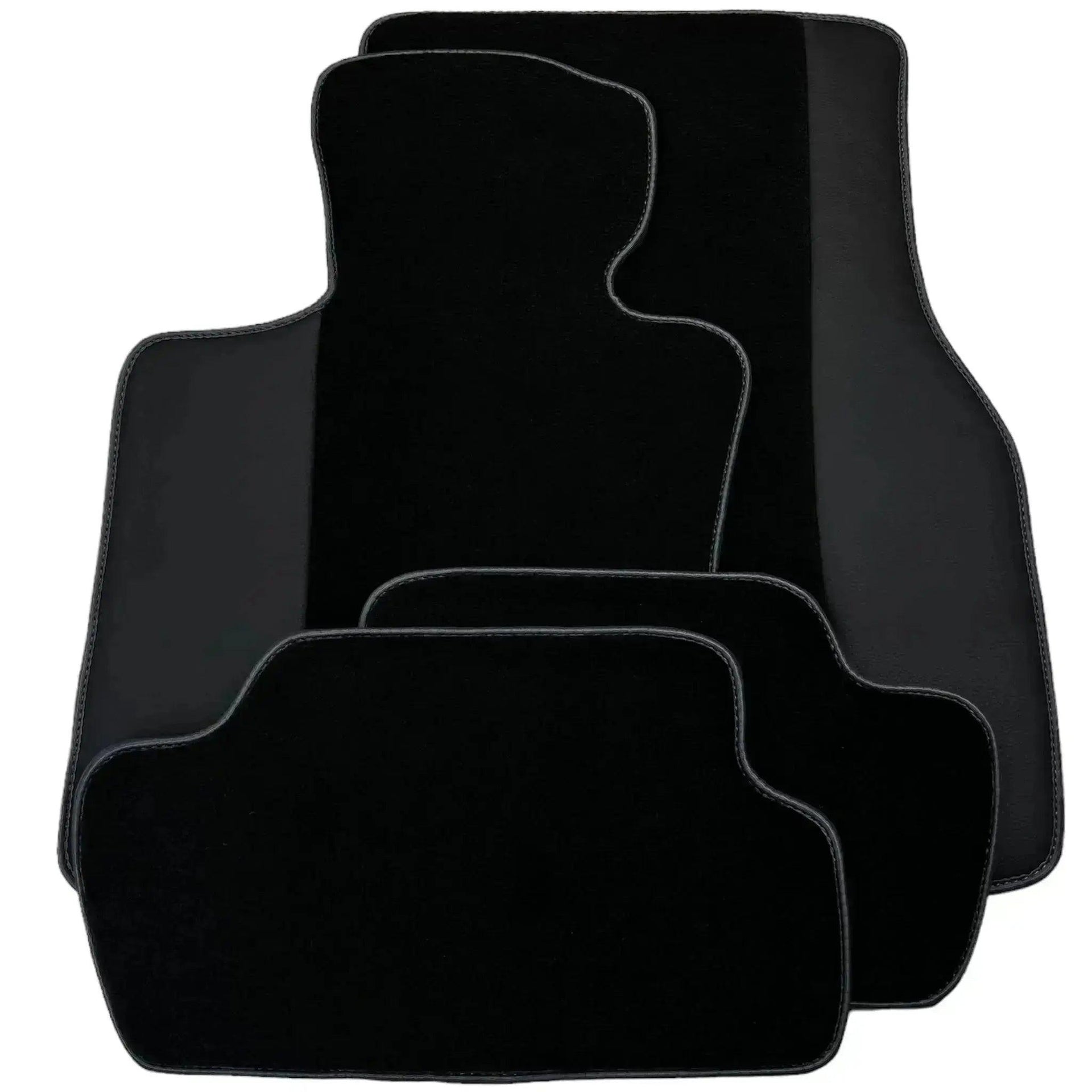 Customizable Black Floor Mats for Mini Cabrio R52 Convertible (2004-2009) - AutoWin