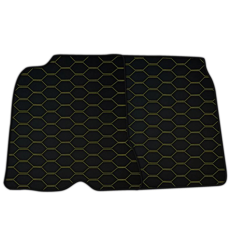 Customizable Divario Pattern Floor Mats for 2015–2018 Ferrari California T