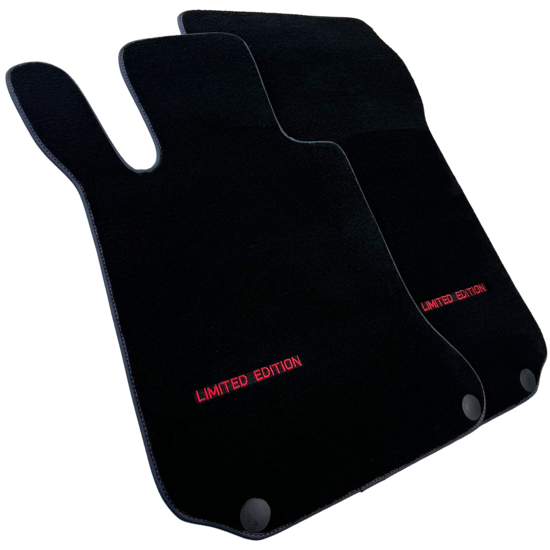 Black Floor Mats For Mercedes Benz GLS-Class X167 Maybach (2020-2023) | Limited Edition