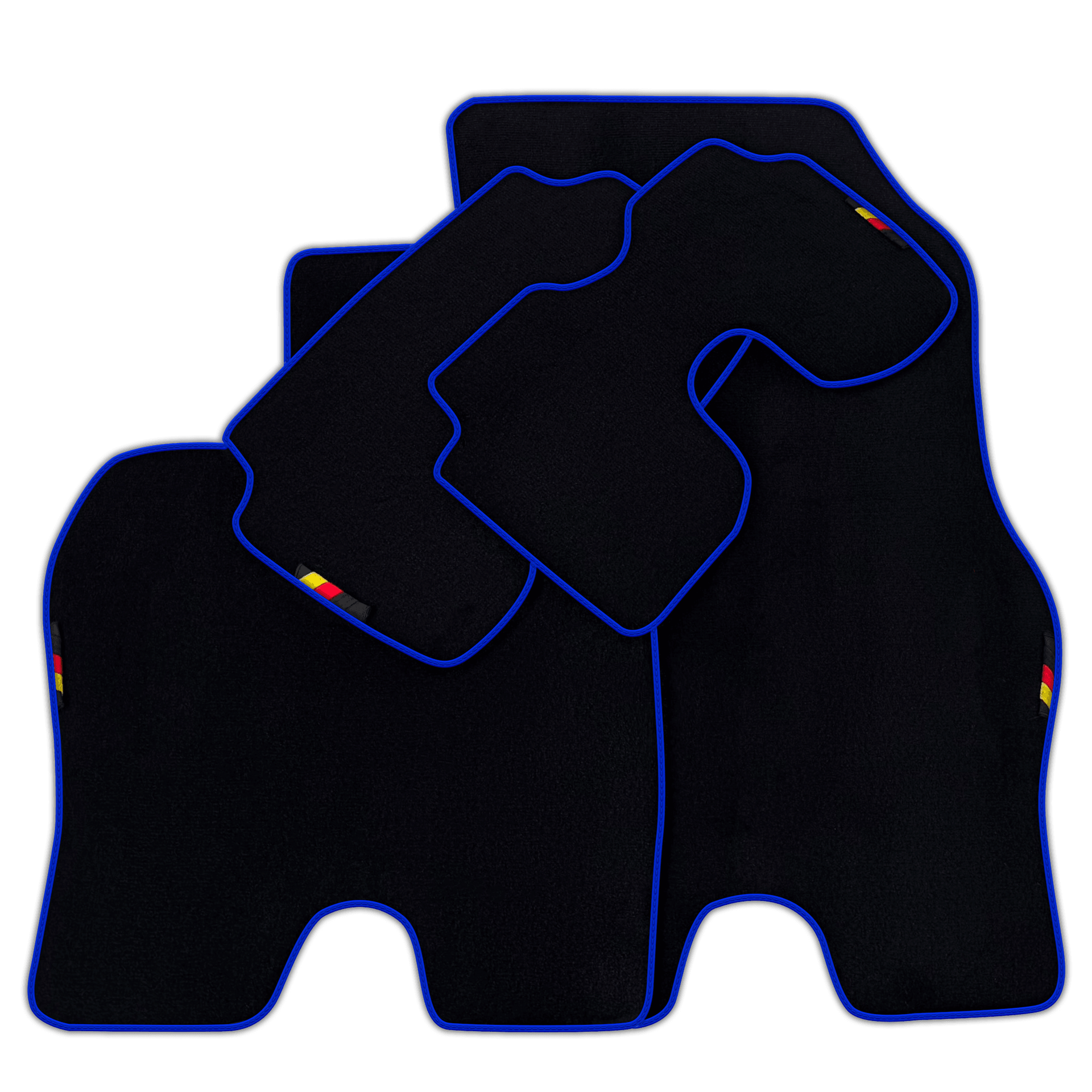 Black Floor Mats for BMW i8 German Edition | Various Trim Colors