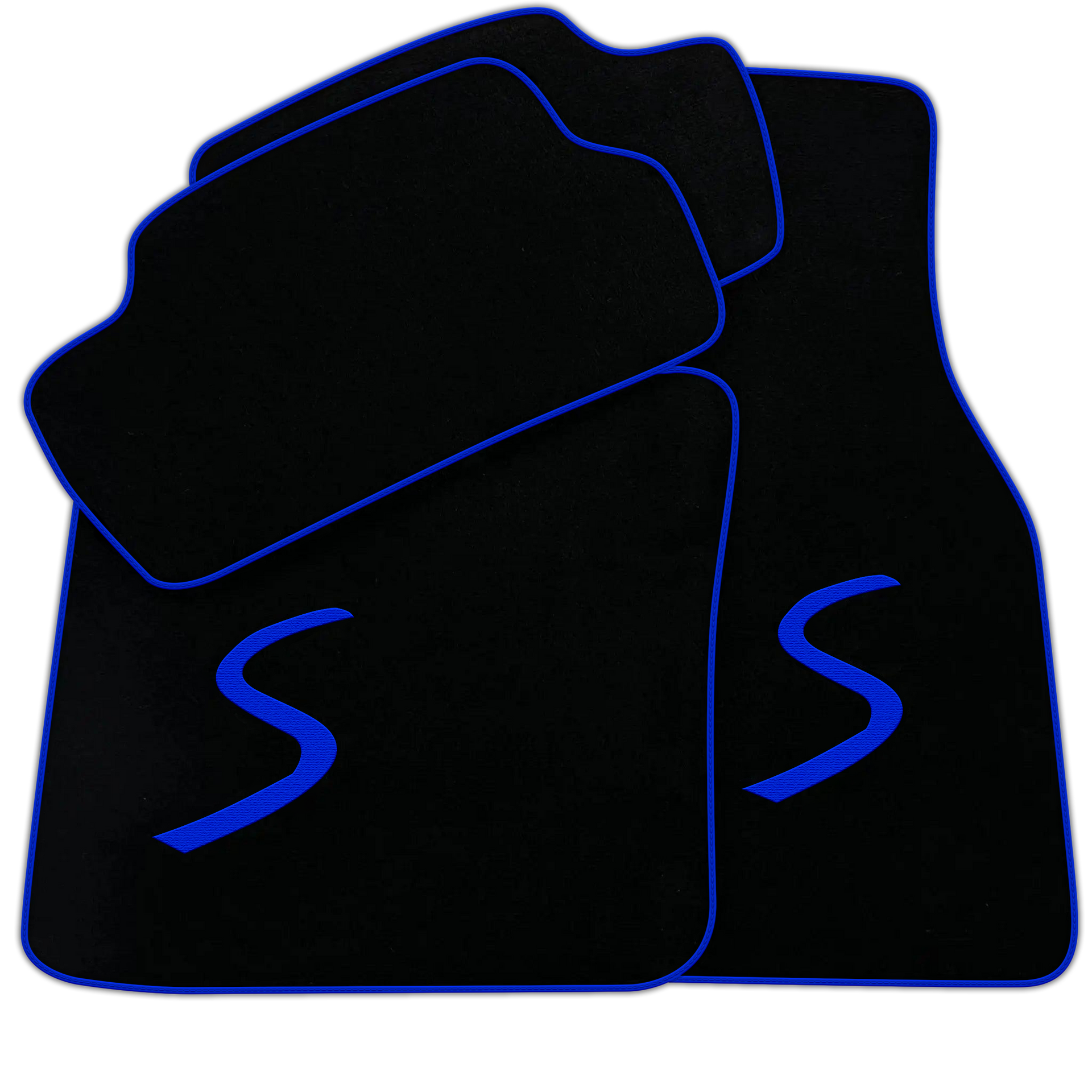 Black Floor Mats for Mini Cooper/One R50 (2001-2007)