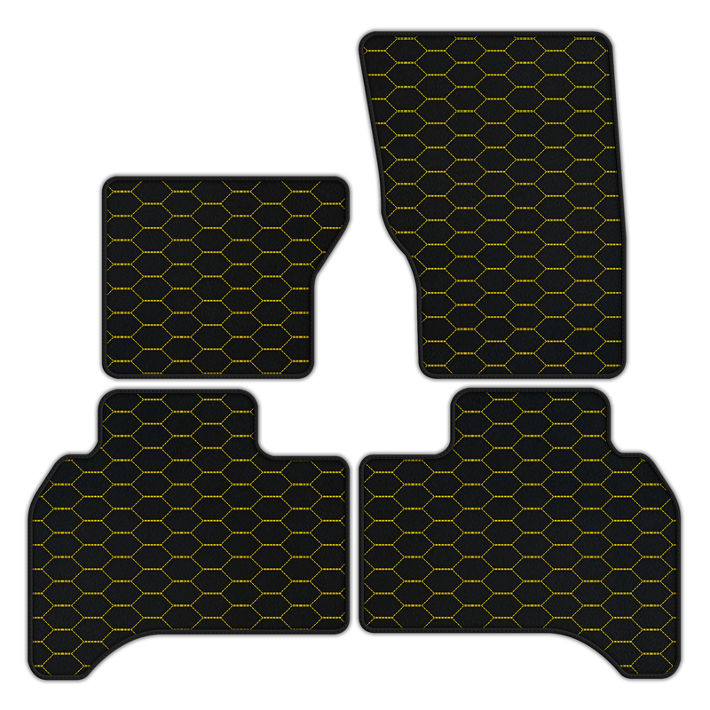 Customizable Leather Floor Mats with Divario Pattern for Range Rover (2012-2022) 4-5 Seater