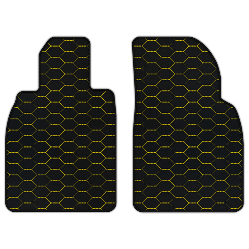 Customizable Leather Floor Mats with Divario Pattern for Porsche 911 GT3 (991) 2013–2019