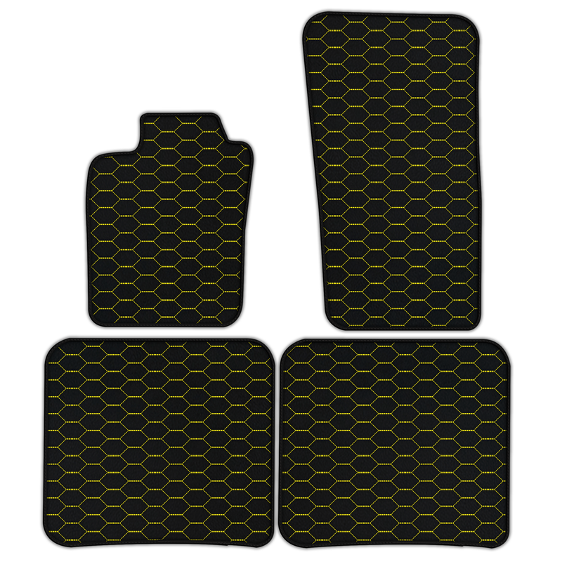 Customizable Leather Floor Mats with Divario Pattern for Bentley Flying Spur (2019-2023)