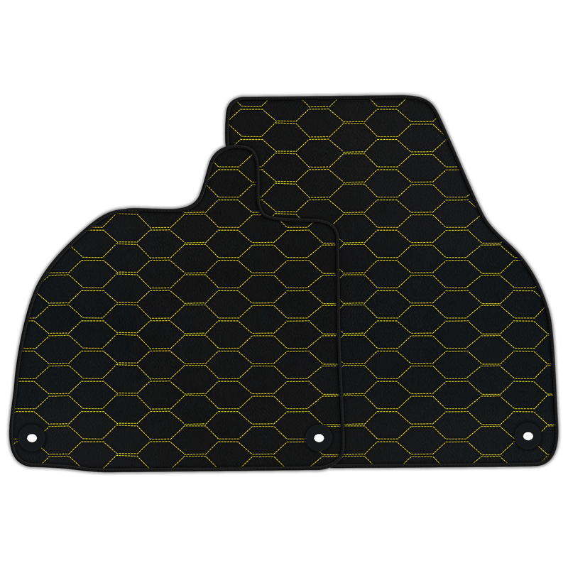 Customizable Leather Floor Mats with Divario Pattern for Lamborghini Temerario (2025-2026)