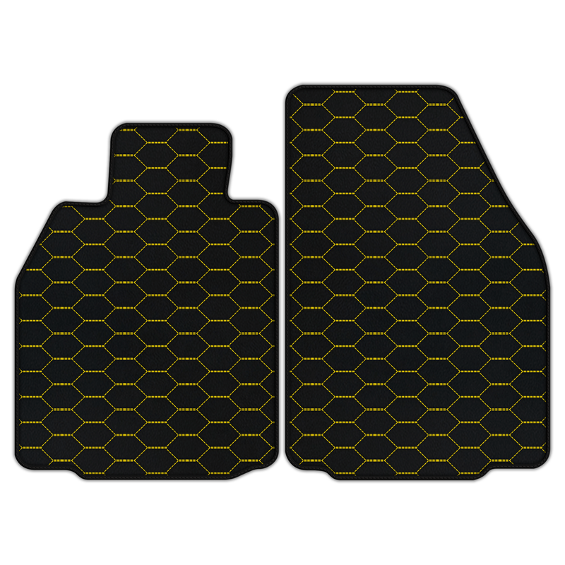 Personalisierbare Lederfußmatten mit Divario-Muster für Porsche 911 GT3 RS (997) 2006–2011