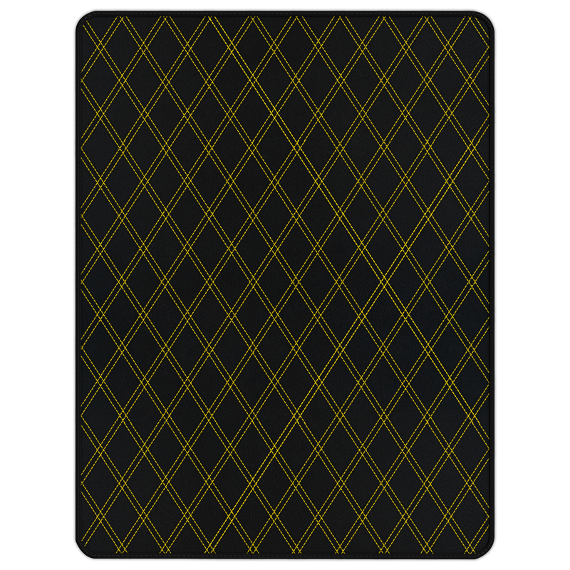 Customizable Leather Trunk Floor Mats with Double Diamond Pattern for Ferrari 488 Pista Spider (2019-2021)