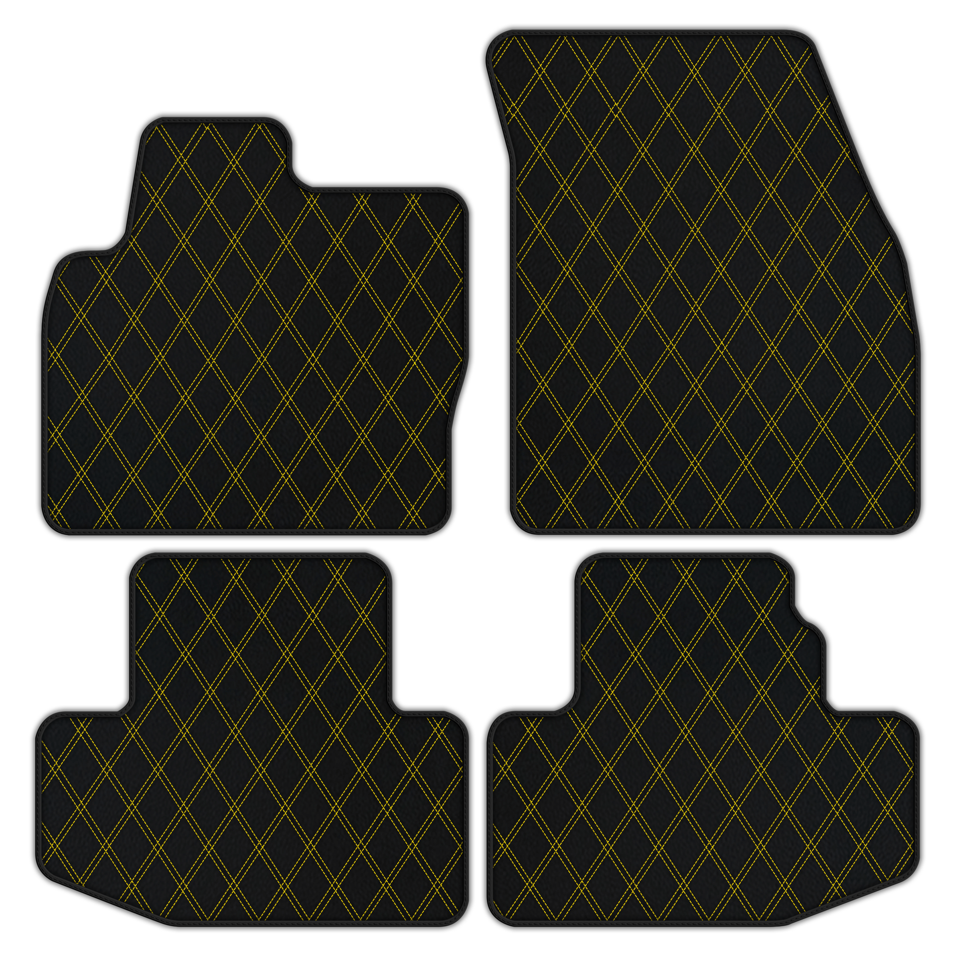 Custom Leather Floor Mats for Range Rover Evoque Convertible