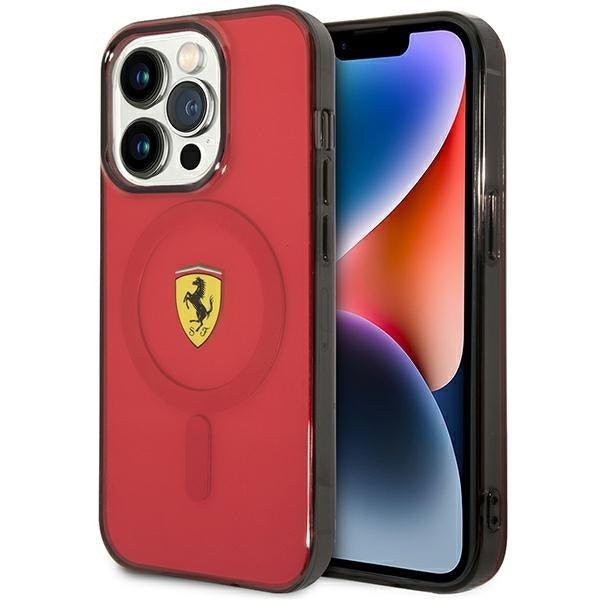 Ferrari Translucent MagSafe Hardcase for iPhone 14 Pro 6.1" - AutoWin