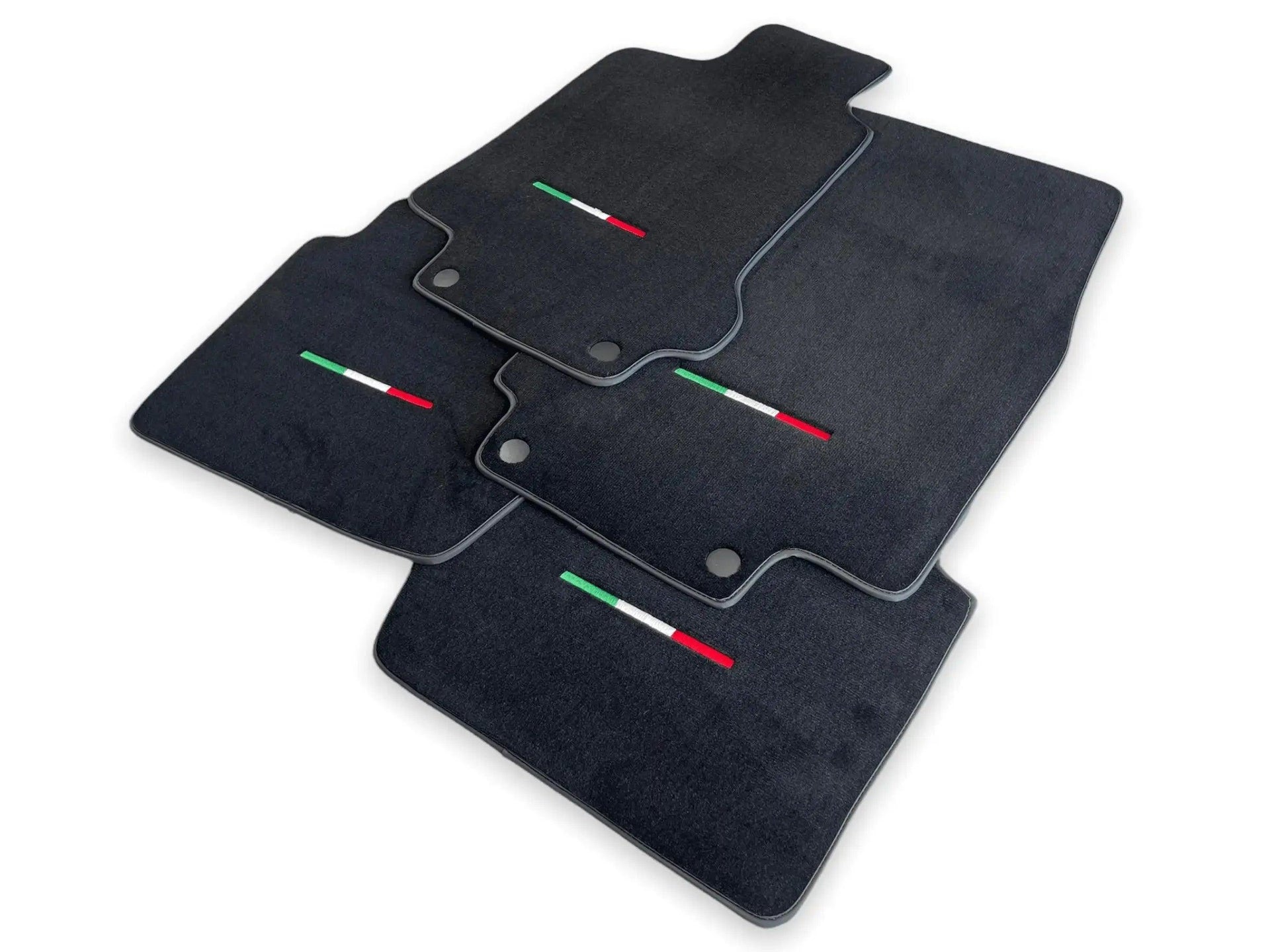 Floor Mats For Maserati GranTurismo MC (2009-2010) Black IT Edition - AutoWin