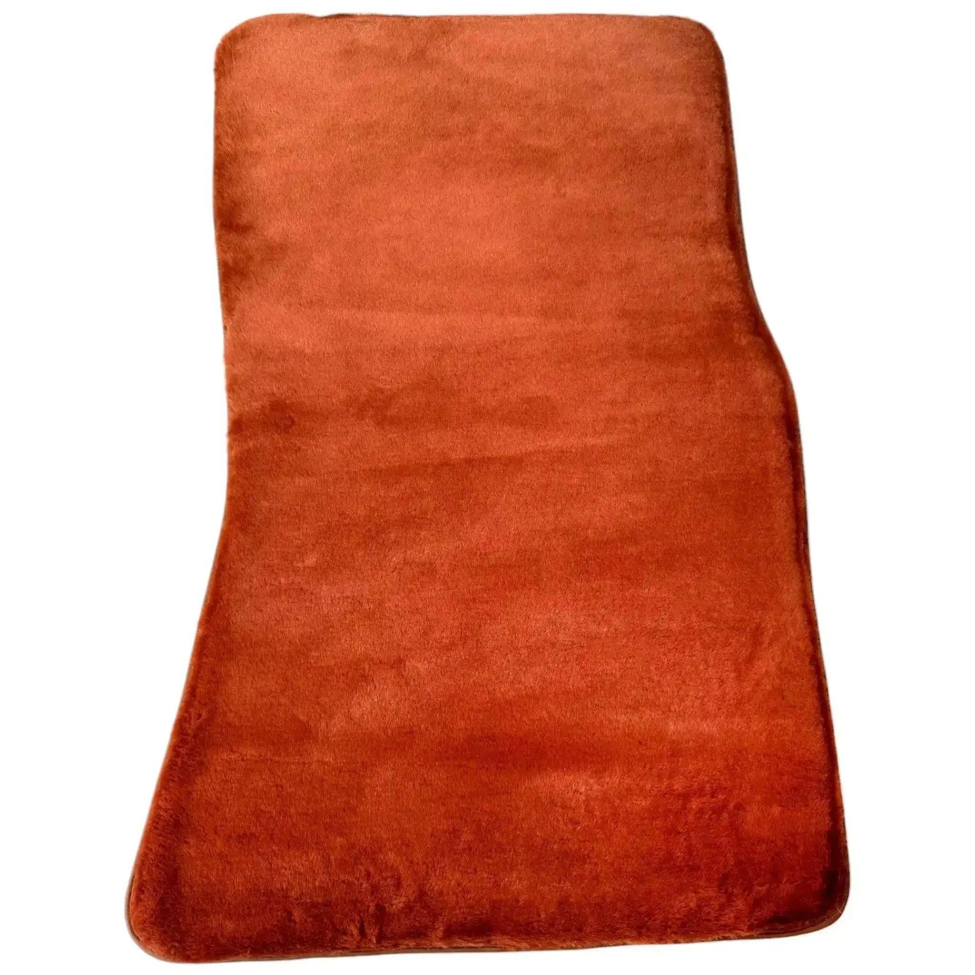 Ginger Color Sheepskin Floor Mats for Rolls-Royce Ghost Series I (2010-2020) - AutoWin