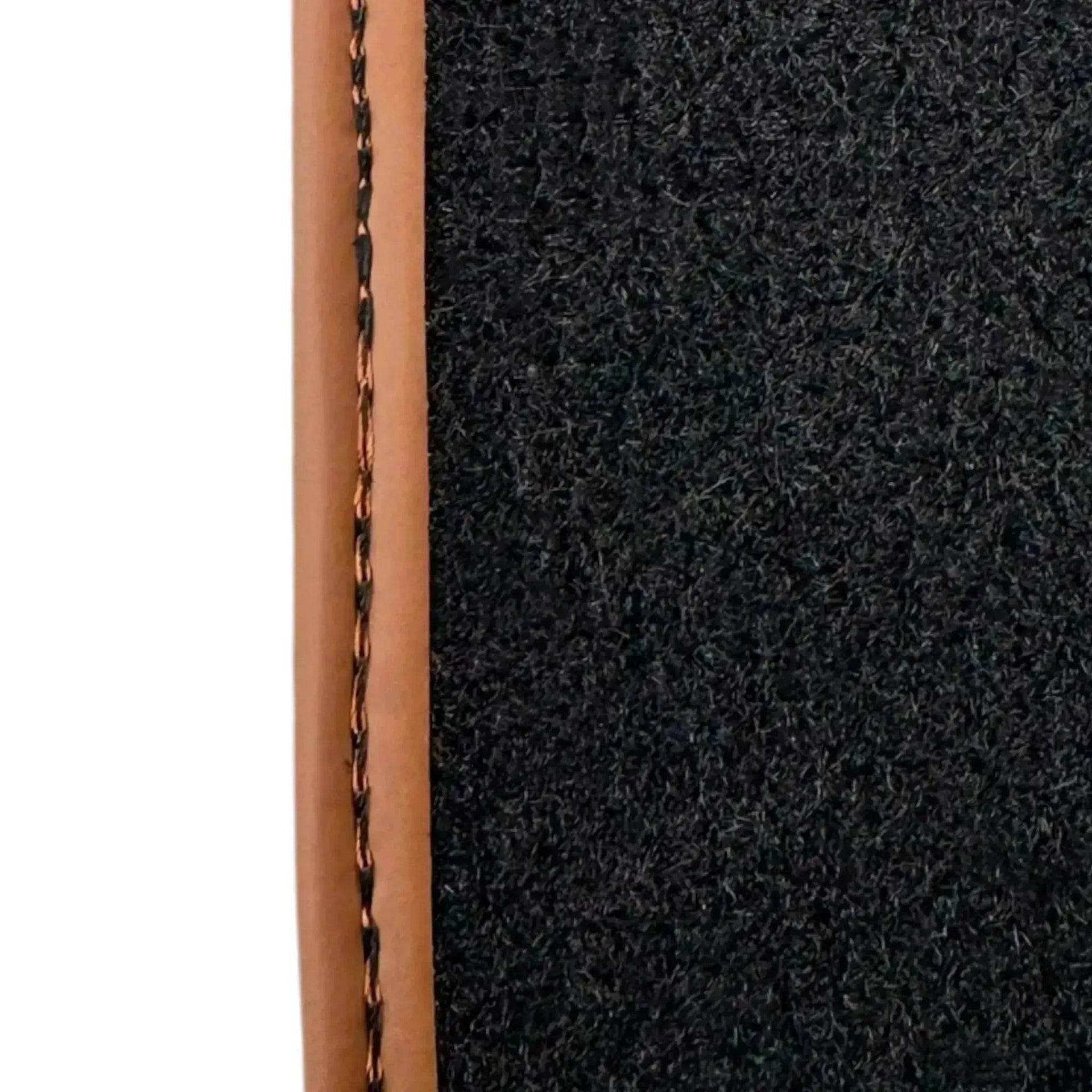 Ginger Color Sheepskin Floor Mats for Rolls-Royce Phantom Drophead Coupe (2007-2016) - AutoWin