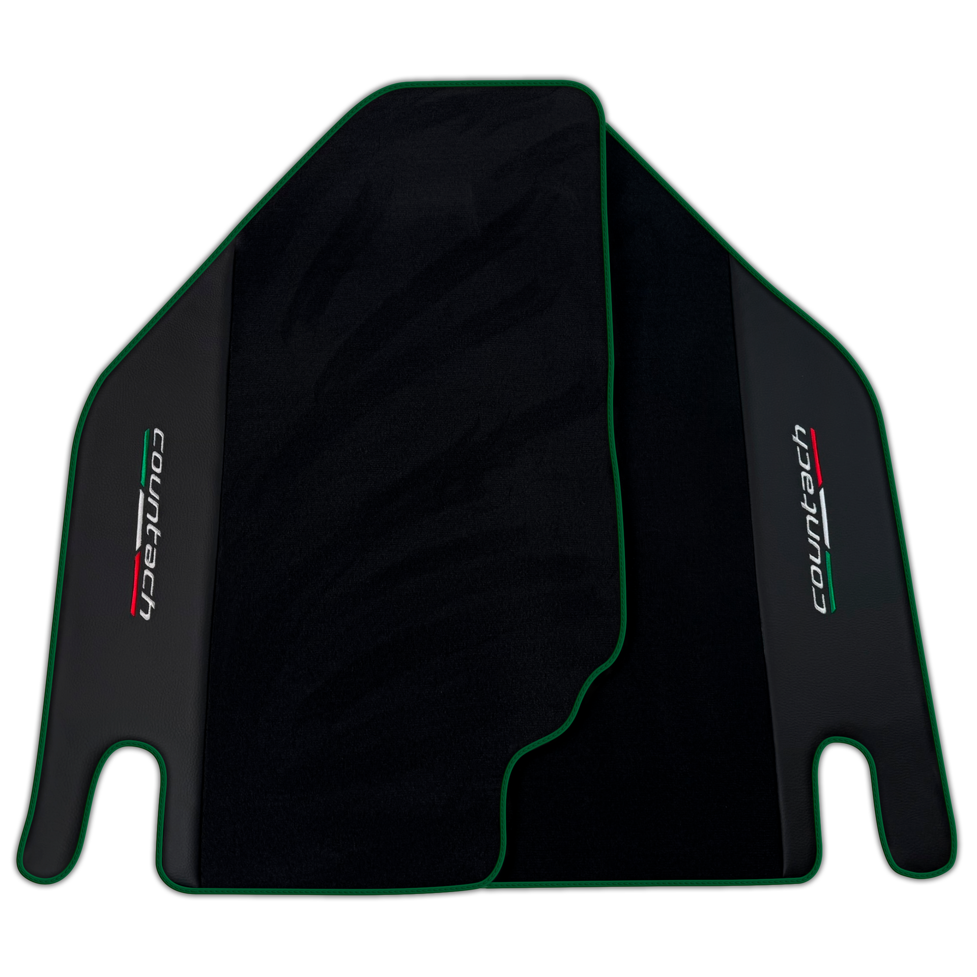 Premium Black Floor Mats for Lamborghini Countach (1974-1990)