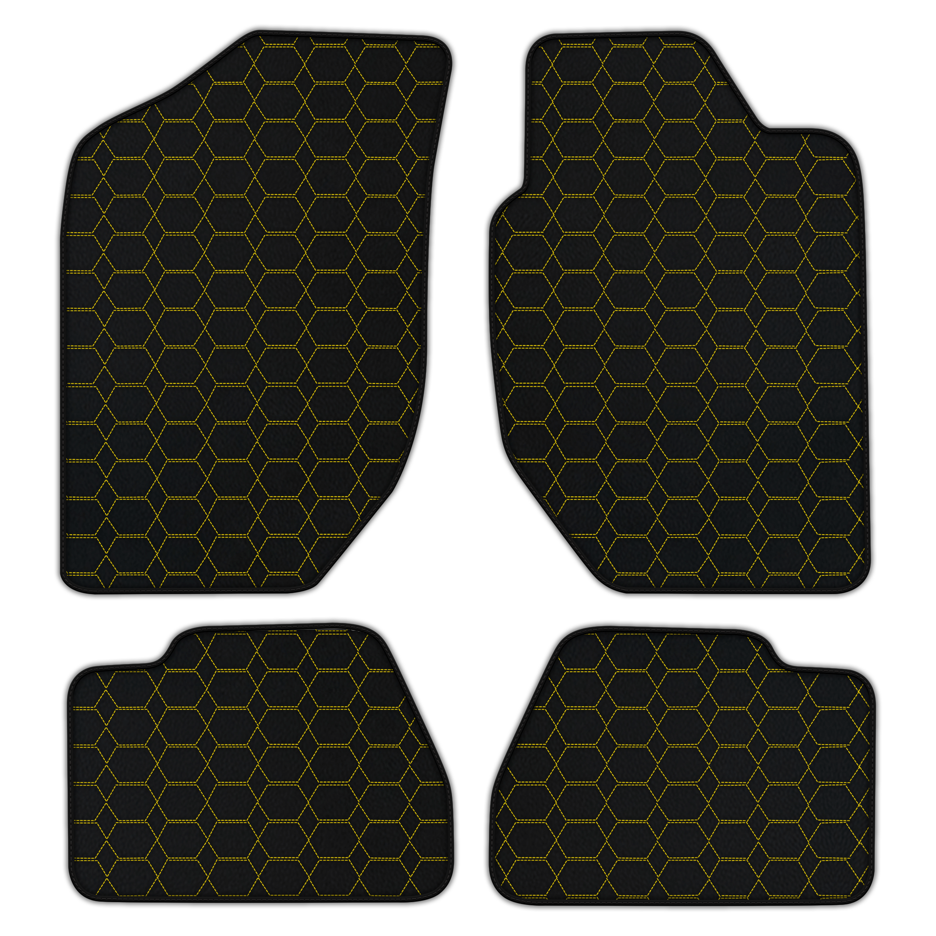 Customizable Leather Floor Mats for Land Rover Freelander (97-03)
