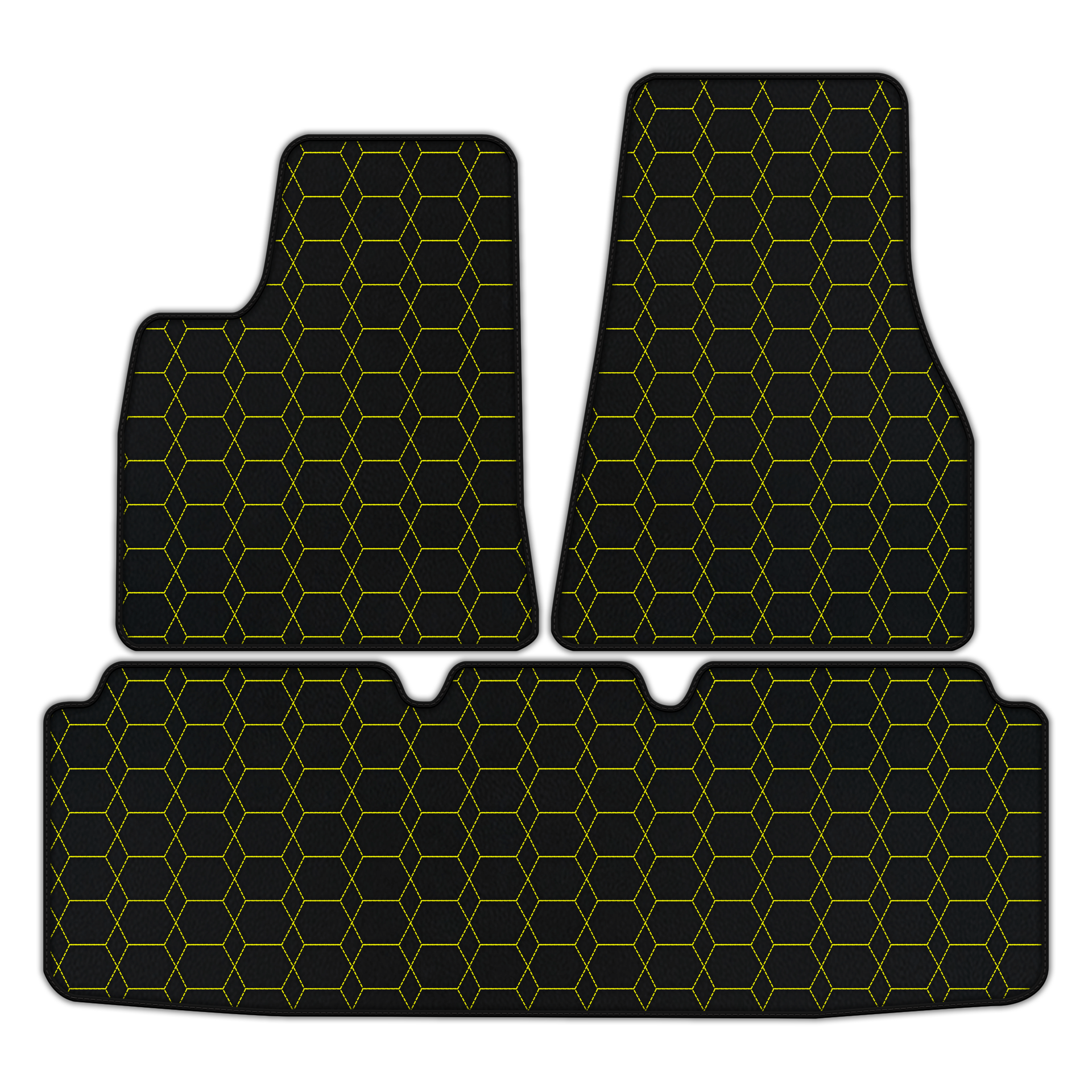 Custom Leather Floor Mats for Tesla Model S (2012-2023)