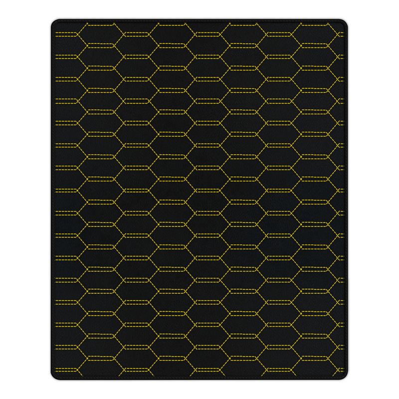 Anpassbare Leder-Kofferraummatten mit ineinandergreifendem Sechseckmuster für Ferrari 296 GTB (2022-2025)