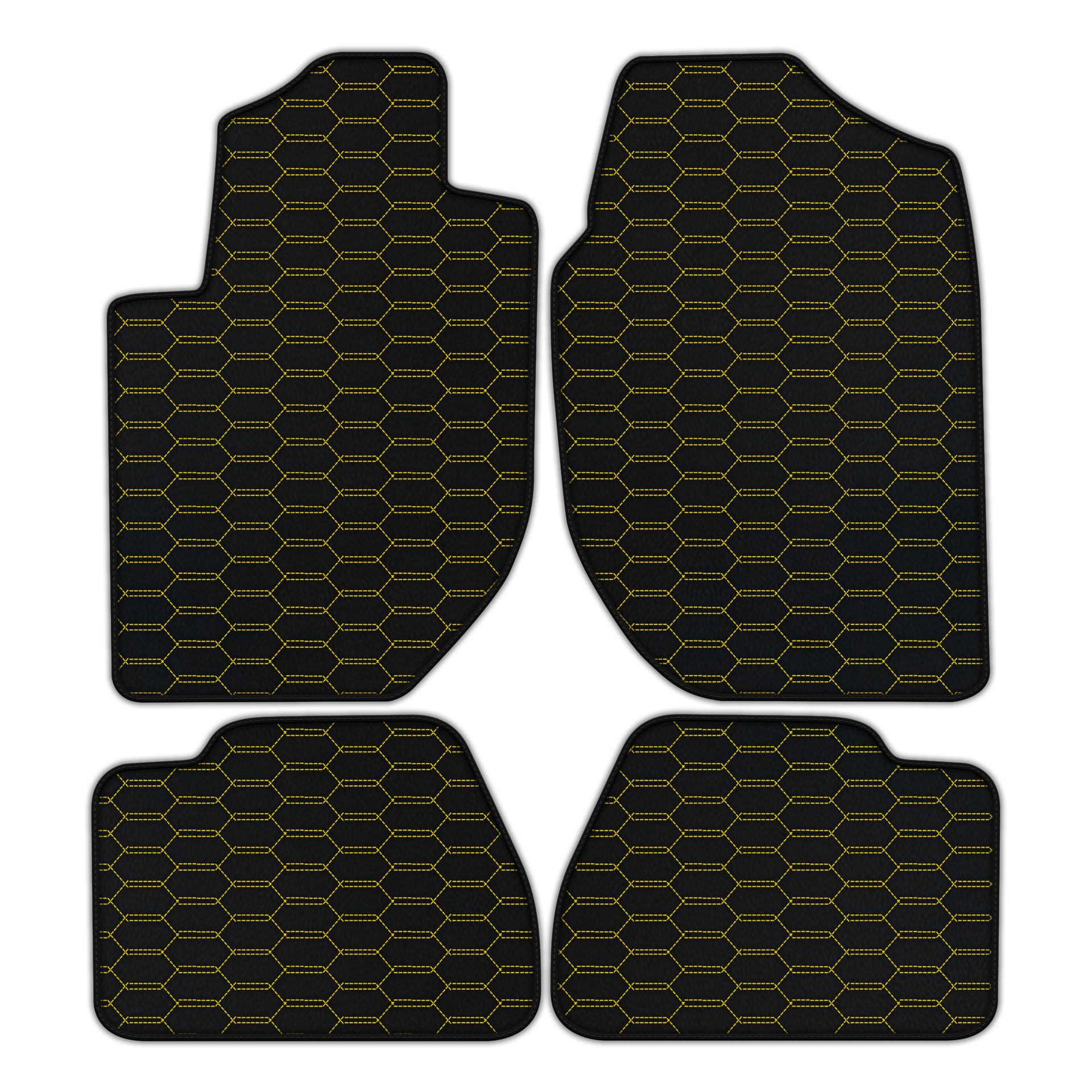 Custom Leather Floor Mats for Land Rover Freelander (2003-2007)